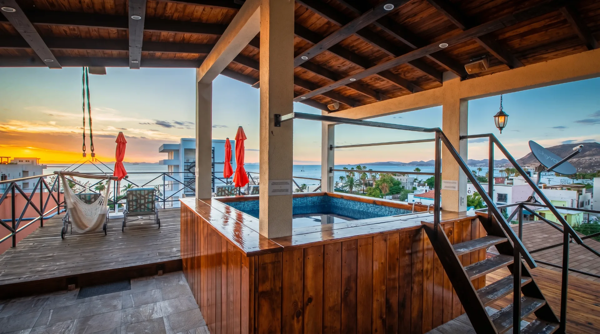 Rooftop con jacuzzi